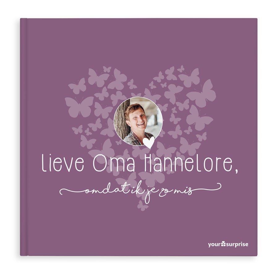 Gepersonaliseerd boek - Lieve Oma, omdat ik je zo mis - Softcover Gepersonaliseerd boek - Lieve Oma, omdat ik je zo mis - Softcover