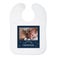 Baby bib - First Christmas - White