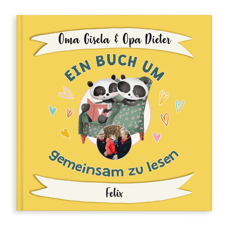 Personalisiertes Buch - Oma & Opa - Hardcover