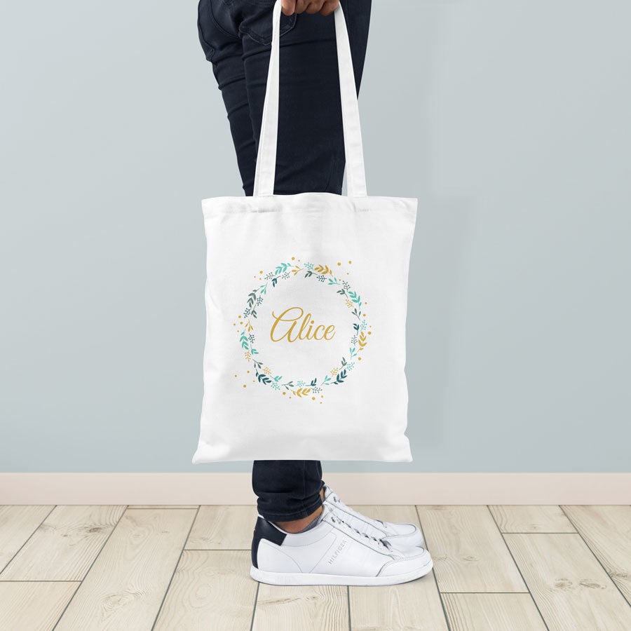 Borsa in Cotone - Bianca