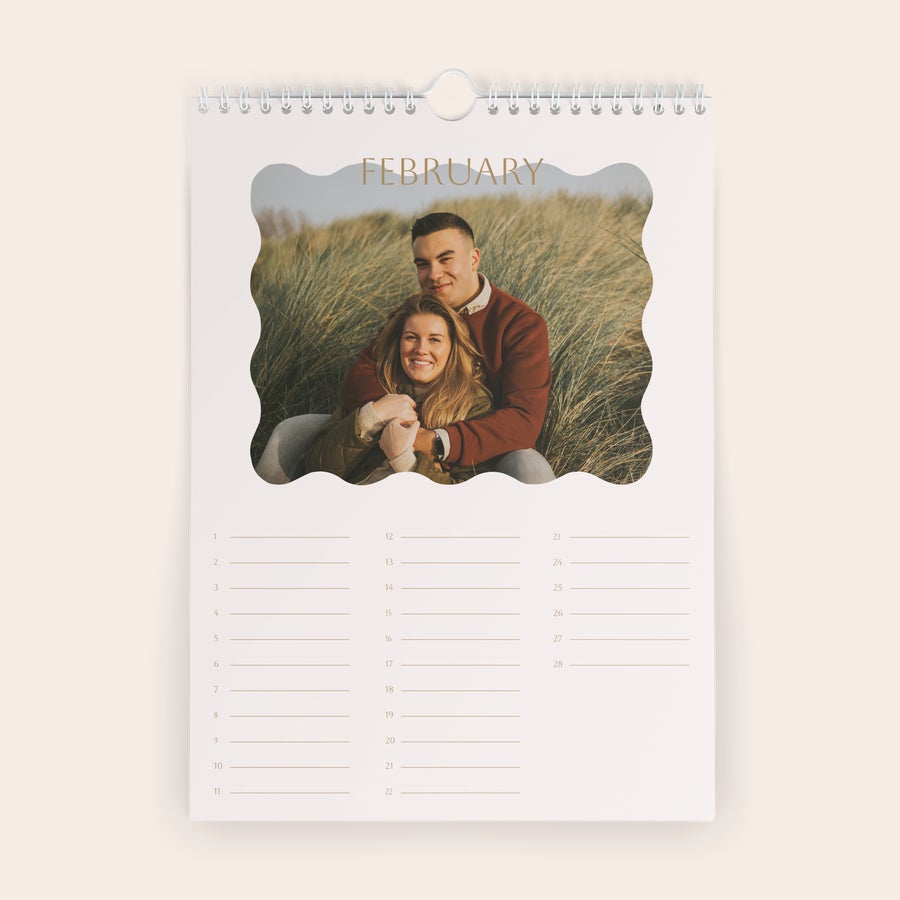 Personalised birthday calendar Personalised birthday calendar