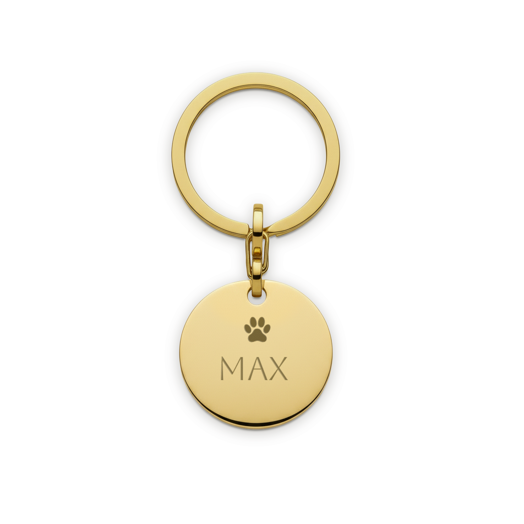 Engraved keyring