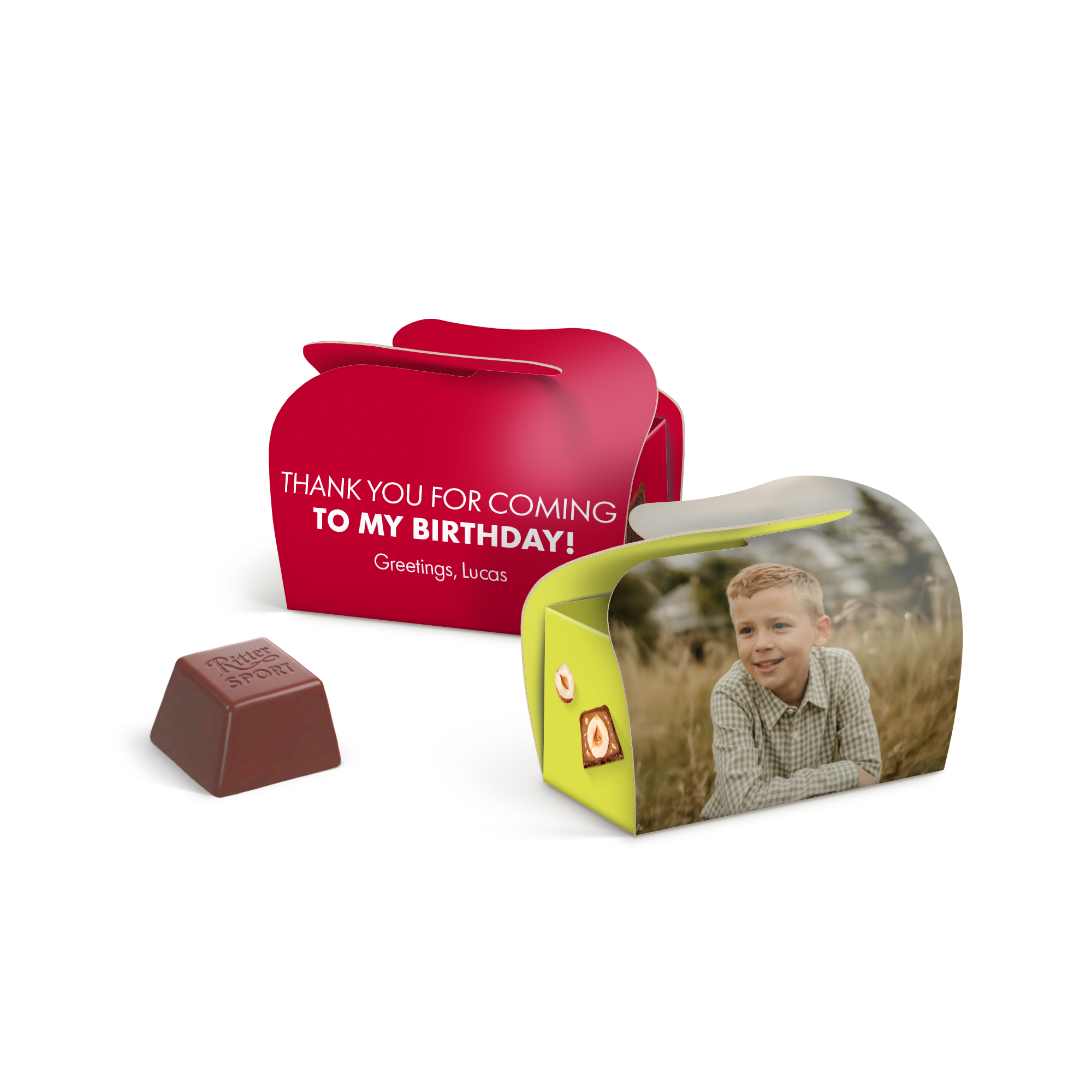 Personalizované Ritter Sport mini čokoládky