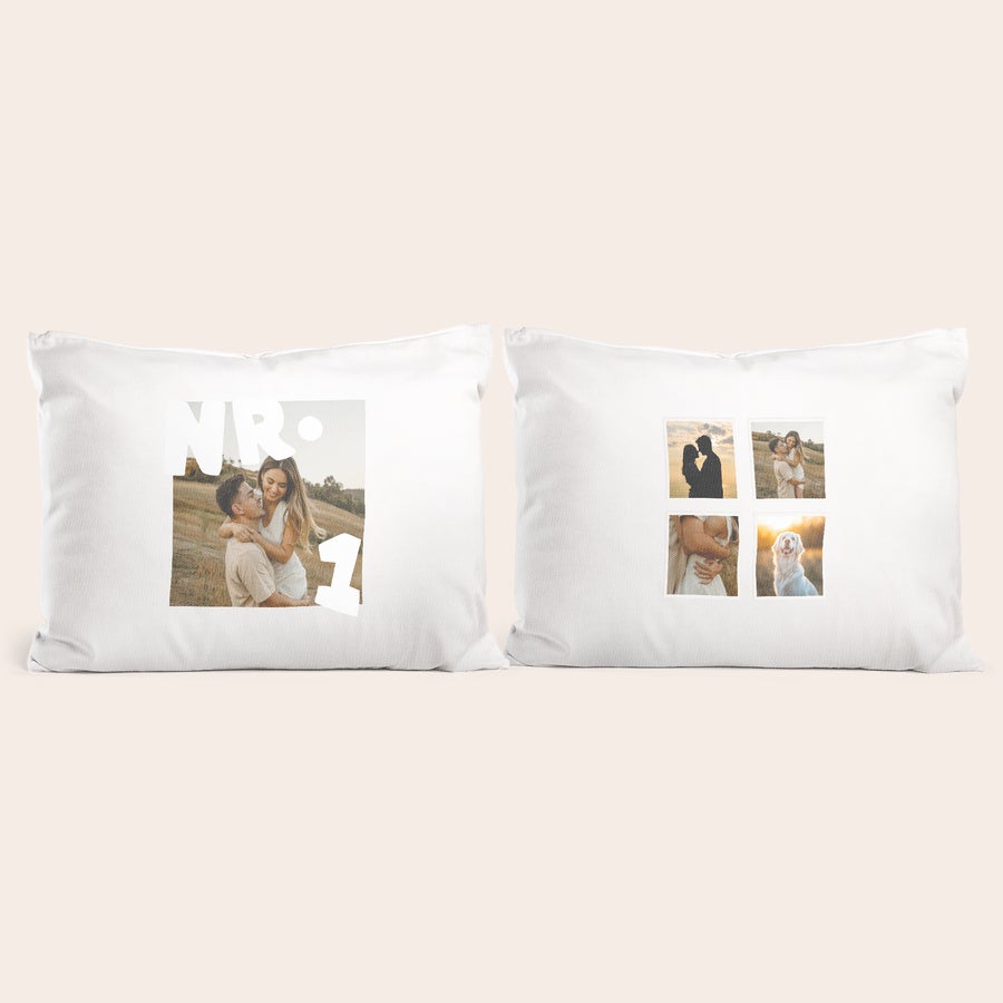 Set kussenslopen bedrukken - Liefde Set kussenslopen bedrukken - Liefde