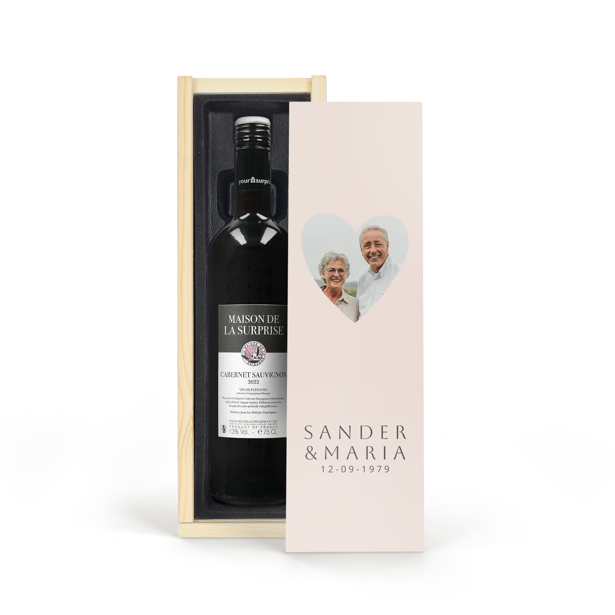 Wijn Cabernet Sauvignon personaliseren