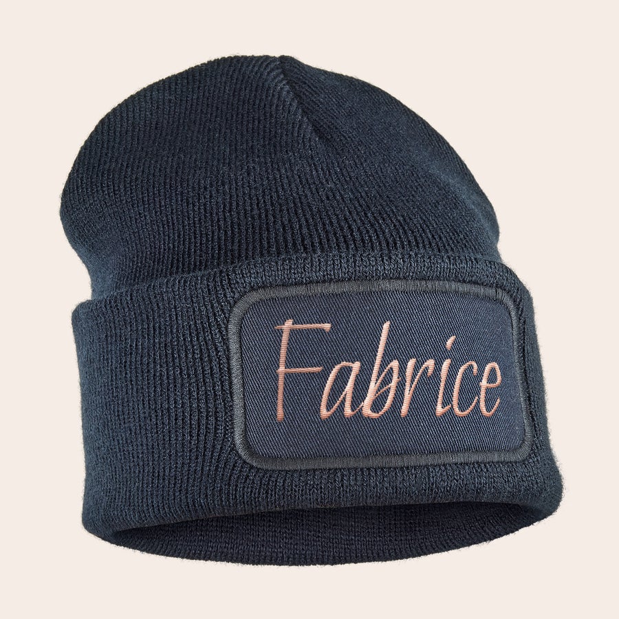 Bonnet brodé Bonnet brodé