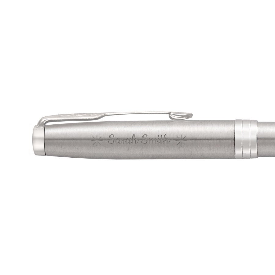 Parker - Sonnet Steel - caneta gravada