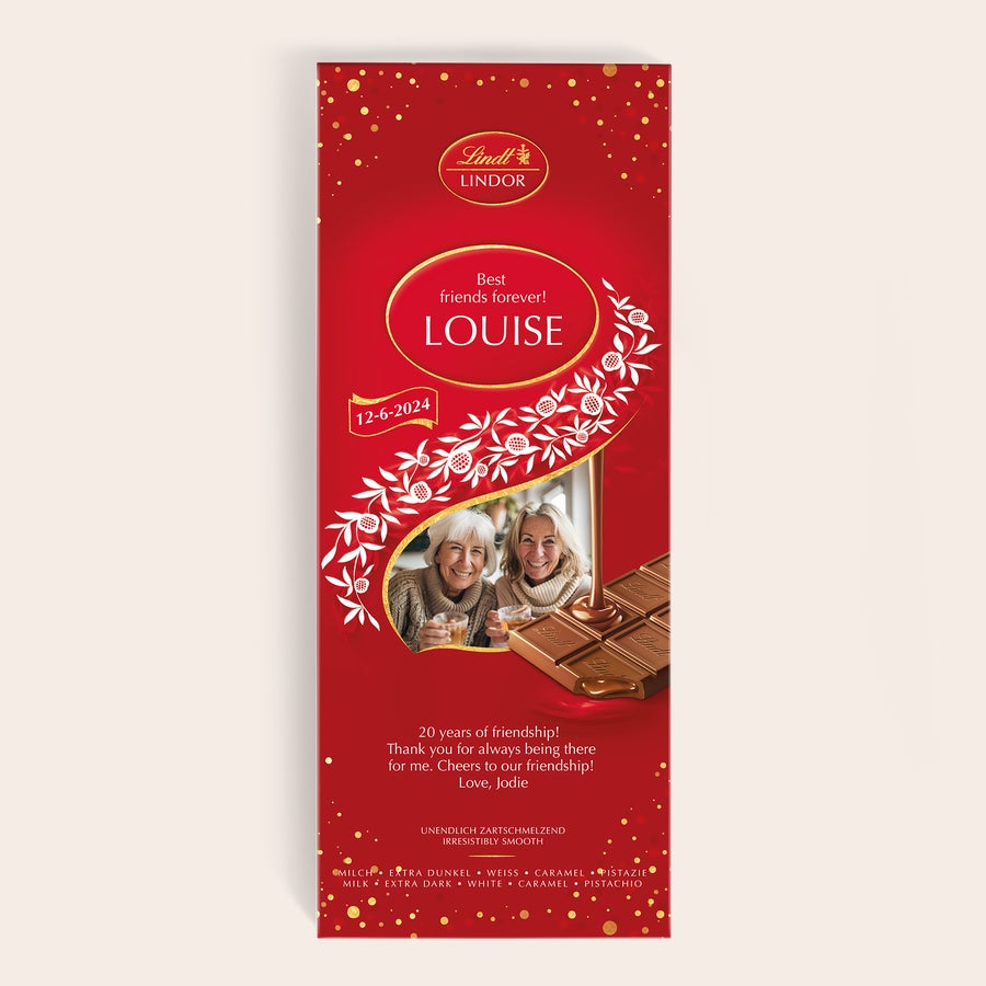 XL Lindor Chocolate Bar XL Lindor Chocolate Bar