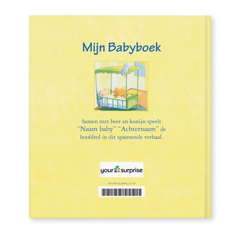 Mijn Babyboek met naam - Hardcover