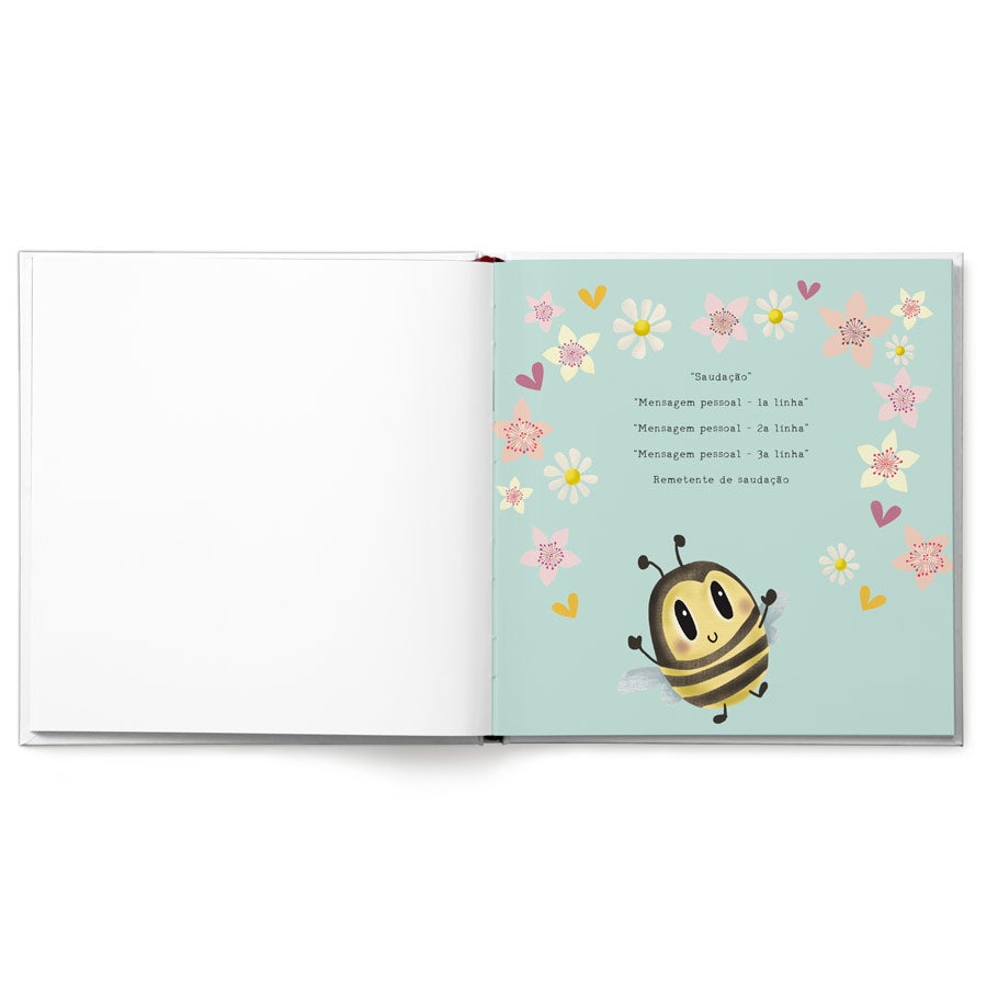 Livro personalizado - A minha mãe