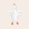 Personalised goose cuddly toy Personalised goose cuddly toy