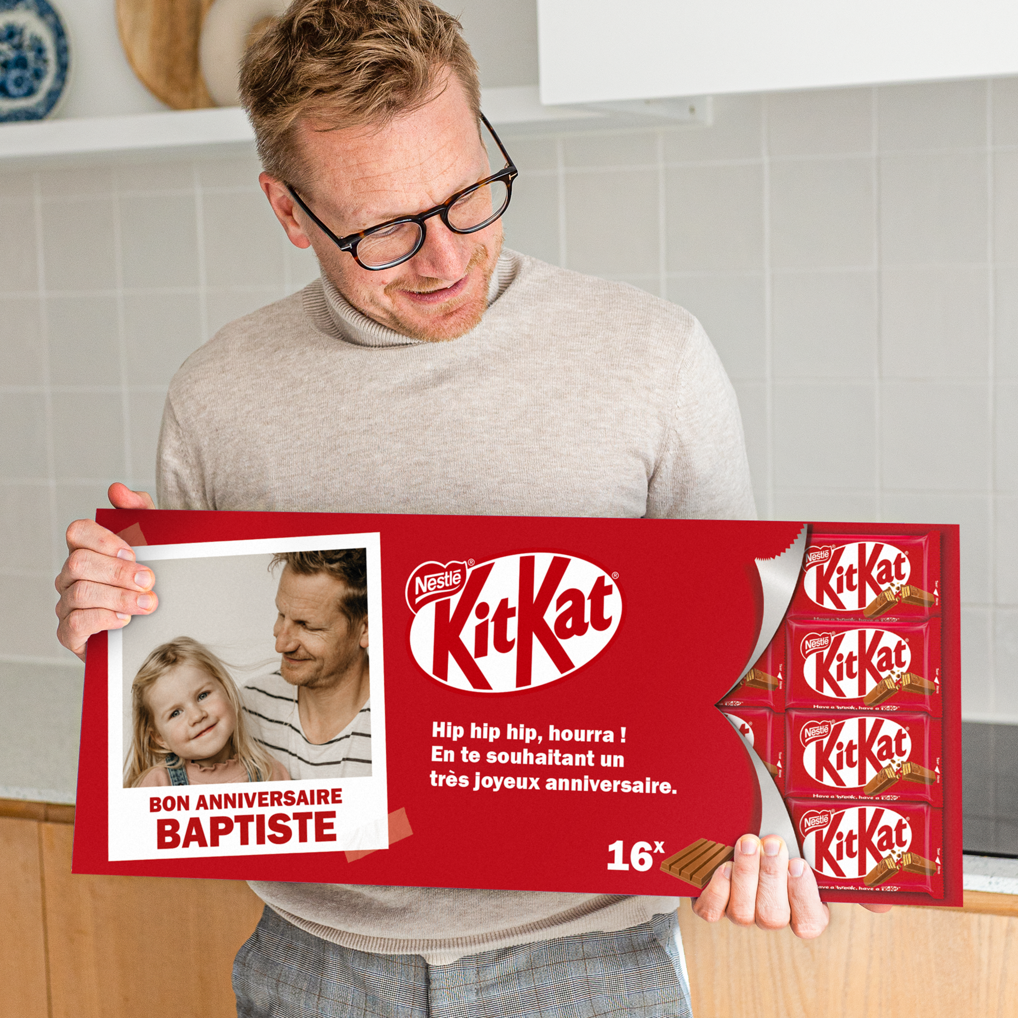 KitKat Classique XL Personnalisé
