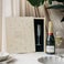 Personalised Moet & Chandon champagne gift set with glasses