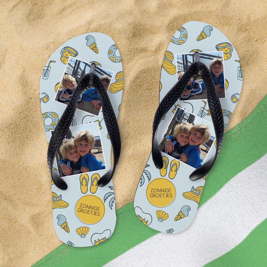 Slippers bedrukken - Maat 31-34