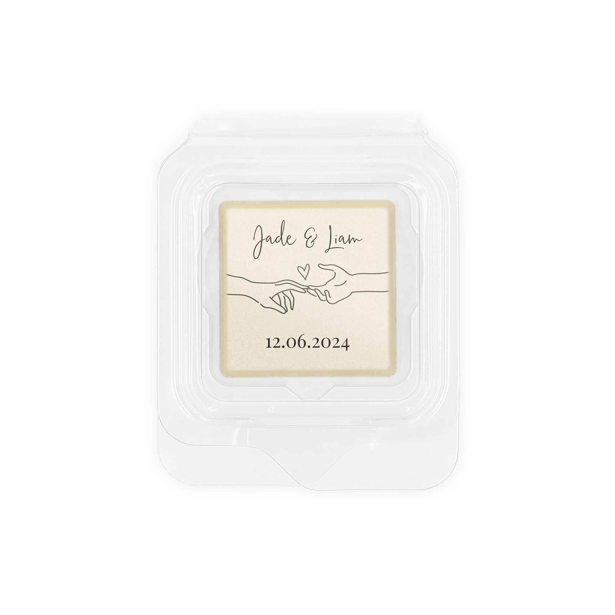 Ciocolată personalizată - Ambalată individual - set de 50