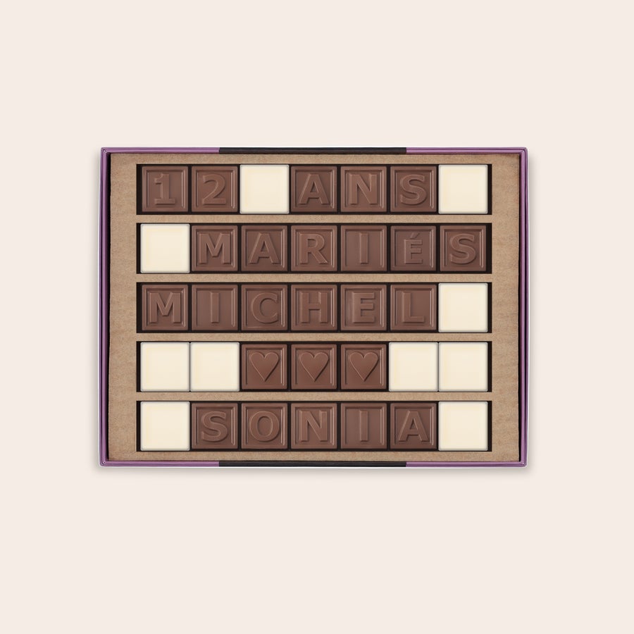 Messages en chocolat - Chocotelegram Messages en chocolat - Chocotelegram