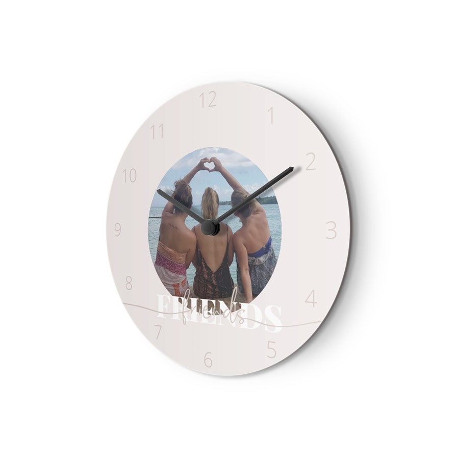 Personalised wall clock