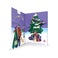 Joulukalenteri kuvalla ja/tai tekstillä - Milka