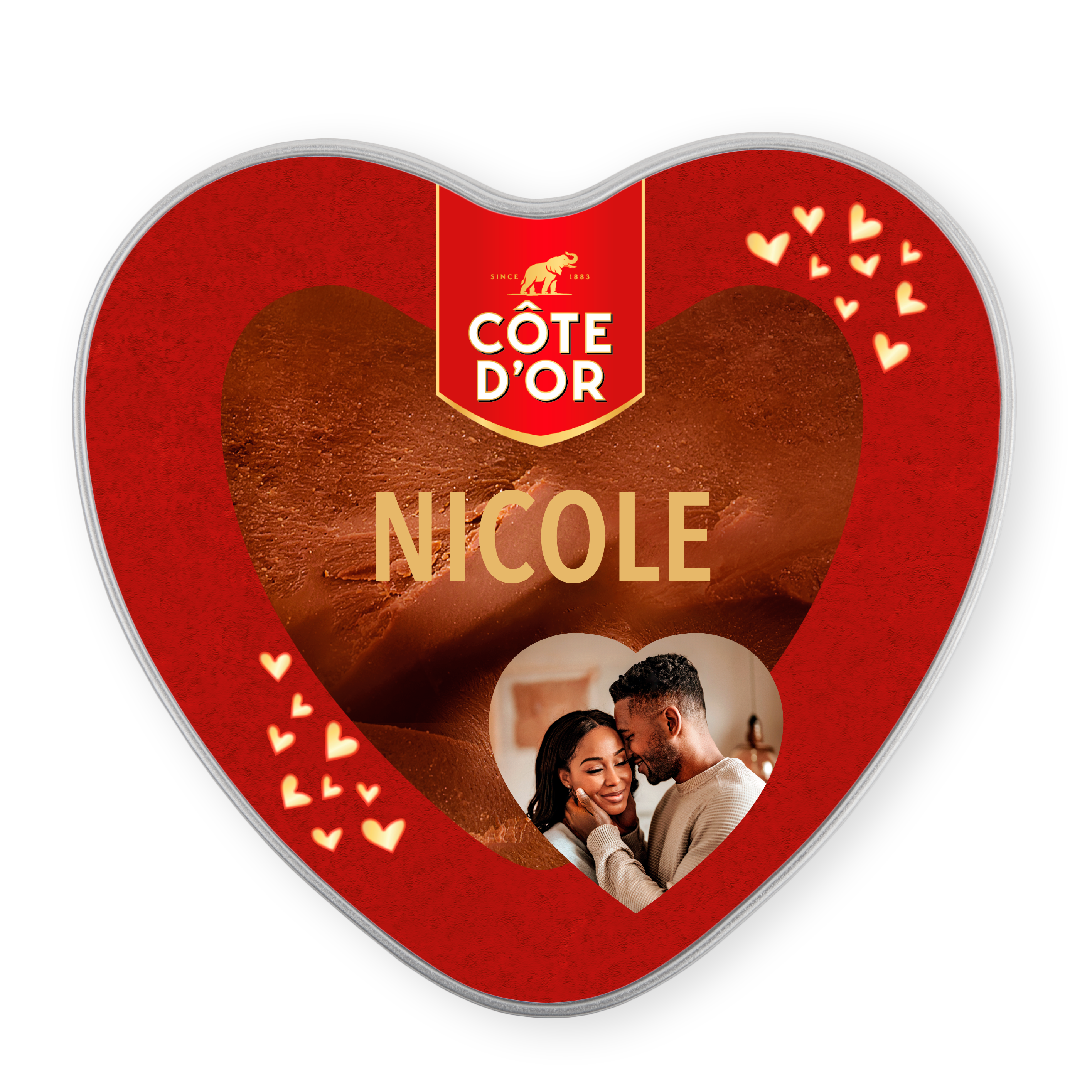 Personalizovaná darčeková dóza - Côte d'Or Mini Bouchée