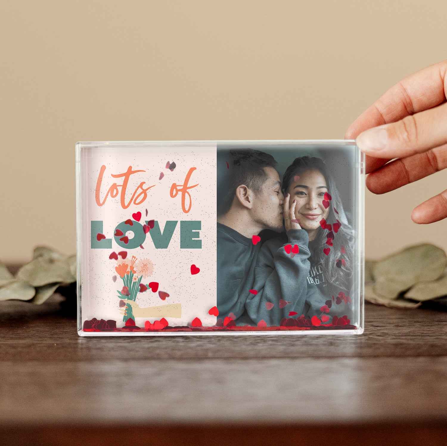 Valokuvakehys - Suorakulmio - Sydämet