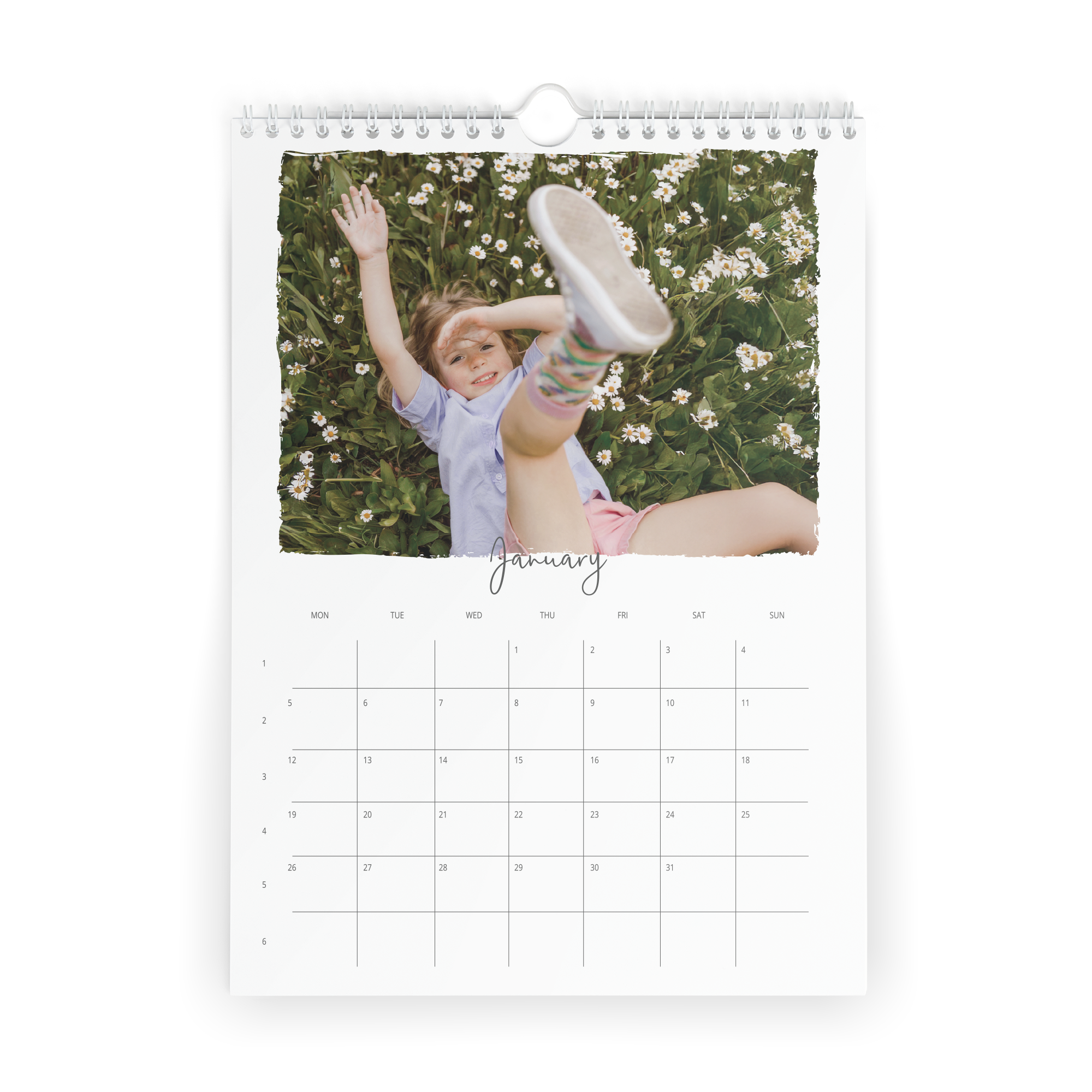 Personlig fotokalender 2026