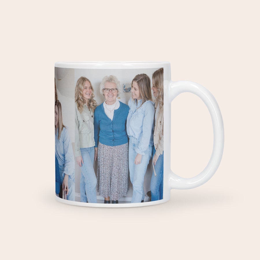 Mug Noël avec photo Mug de Noël personnalisé avec une photo de famille imprimée