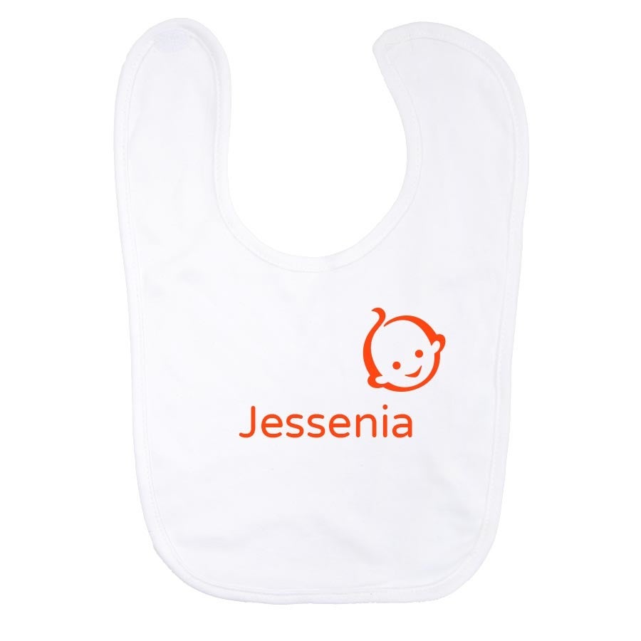 Personalised Zwitsal baby gift set - Bib with name