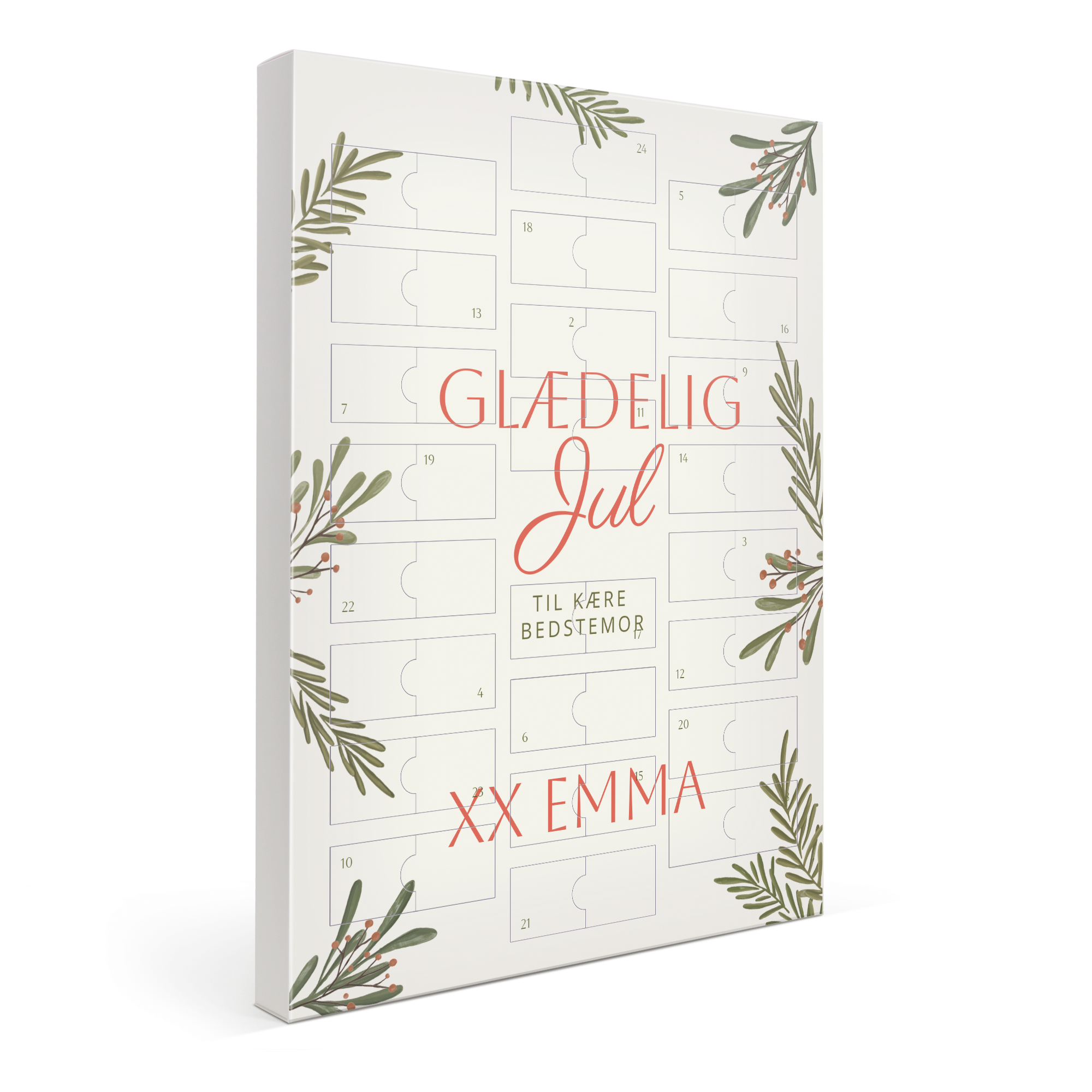 Personlig Mars Miniatures adventskalender