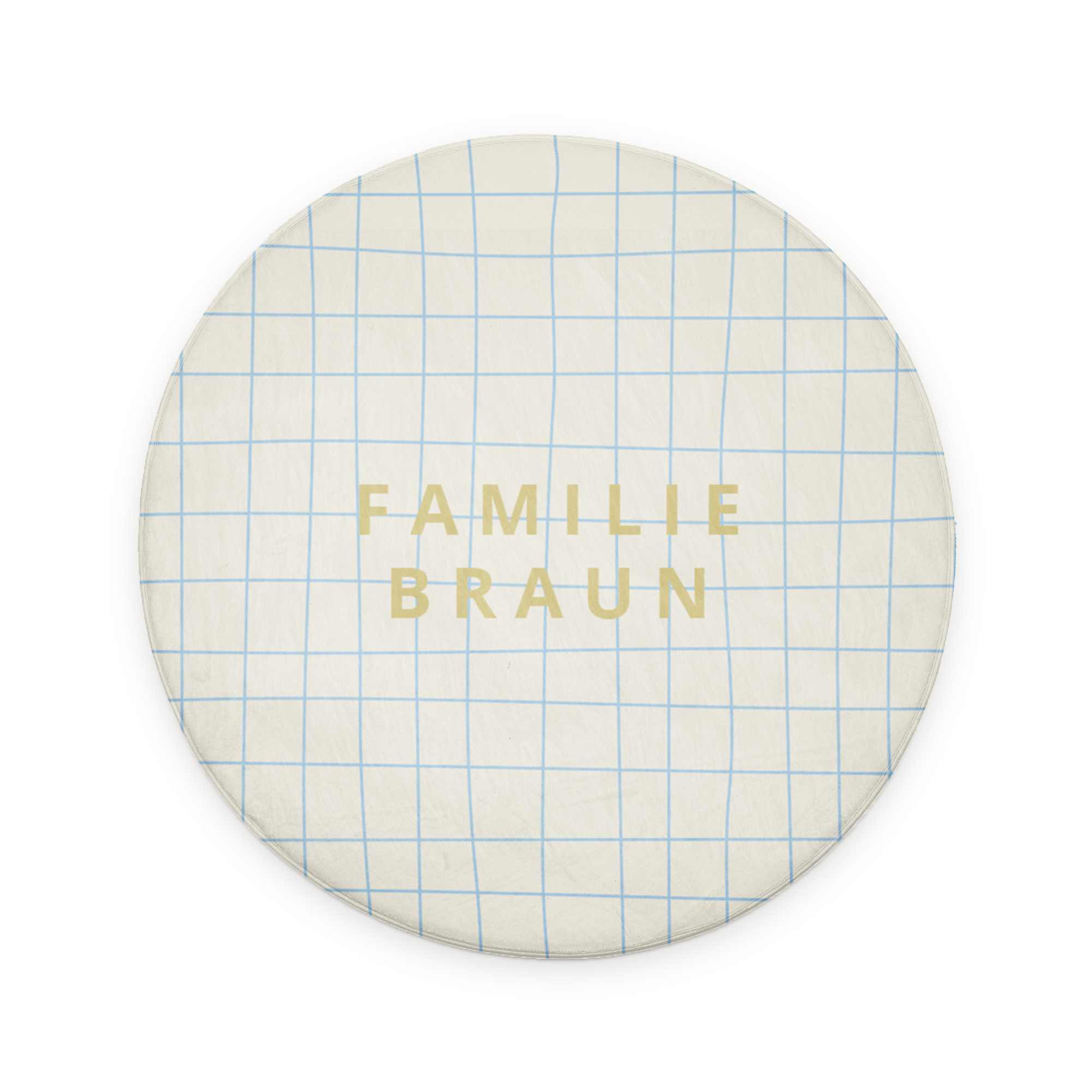 Personalisierte Badematte – ø 70 cm