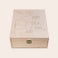 Personalised wooden tea box Personalised wooden tea box