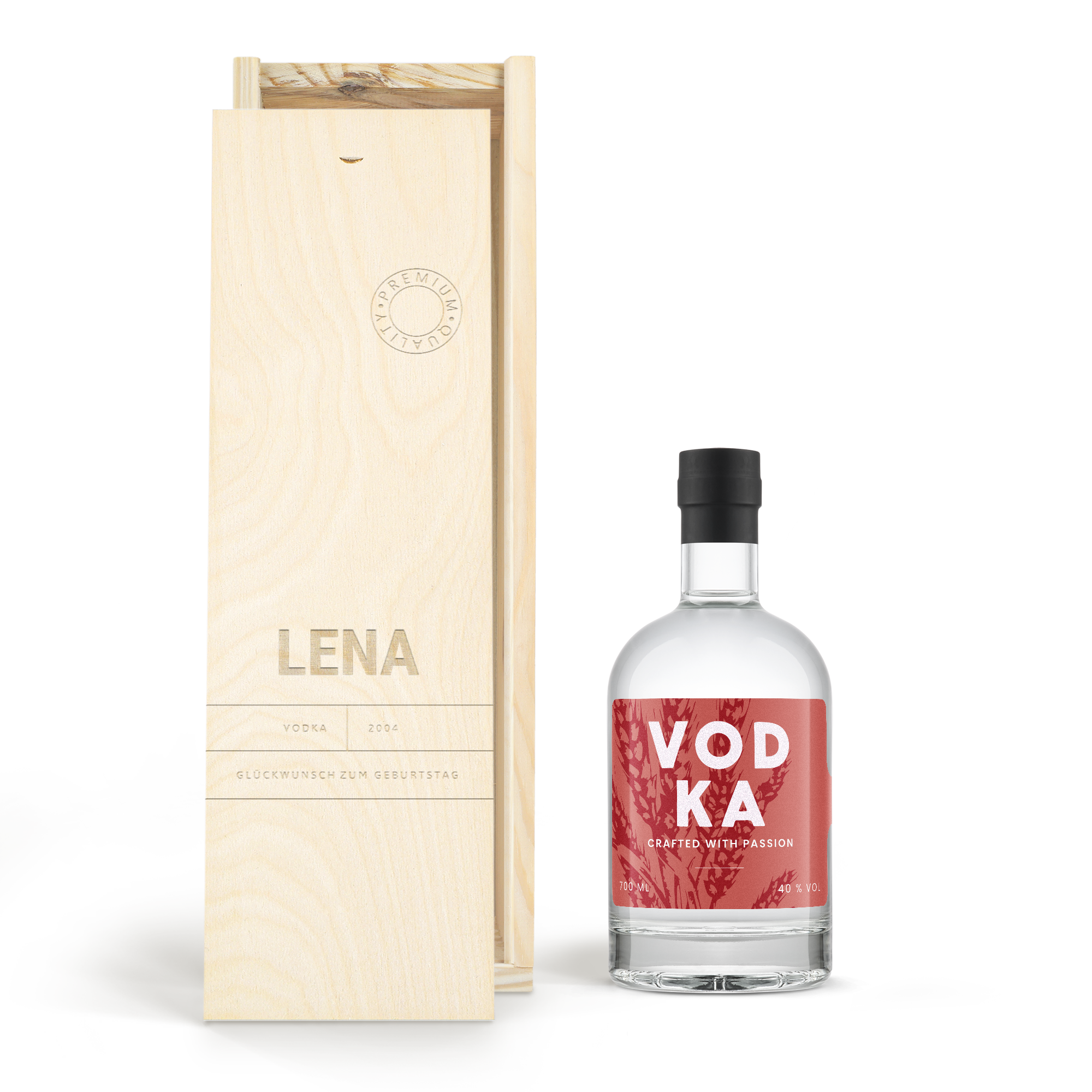 Vodka YourSurprise Hausmarke personalisieren