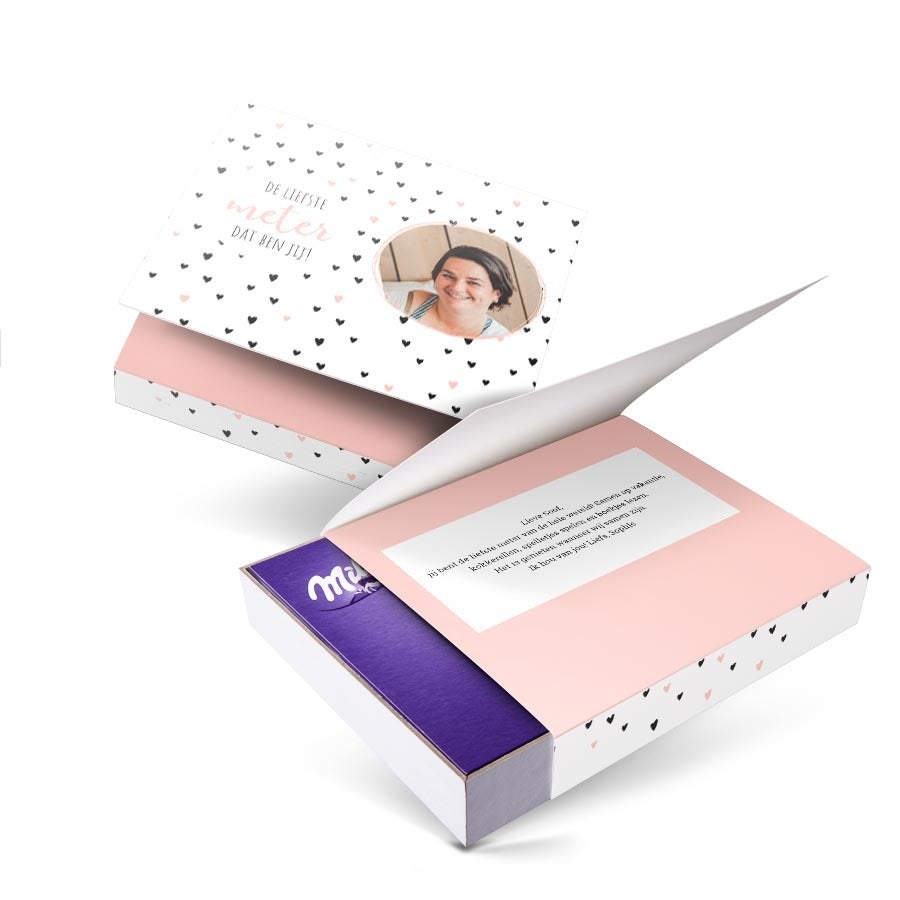 Milka giftbox bedrukken - Meter - 220 gram