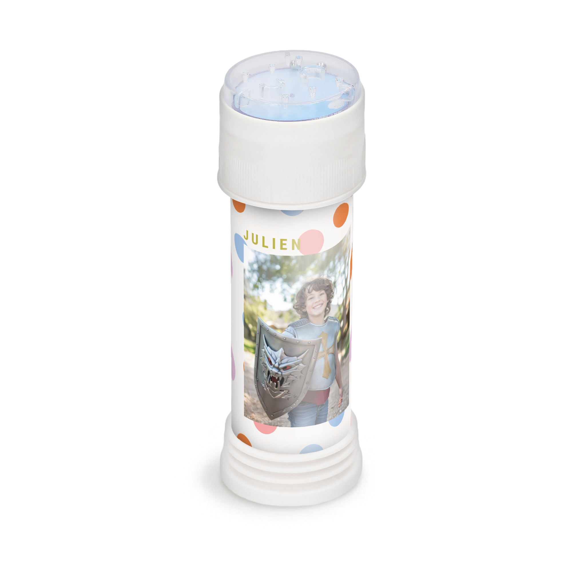 Tubes à bulles personnalisés - lot de 60