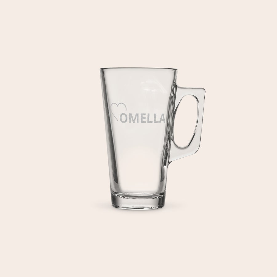 Verre Latte Macchiato personnalisé Verre Latte Macchiato personnalisé