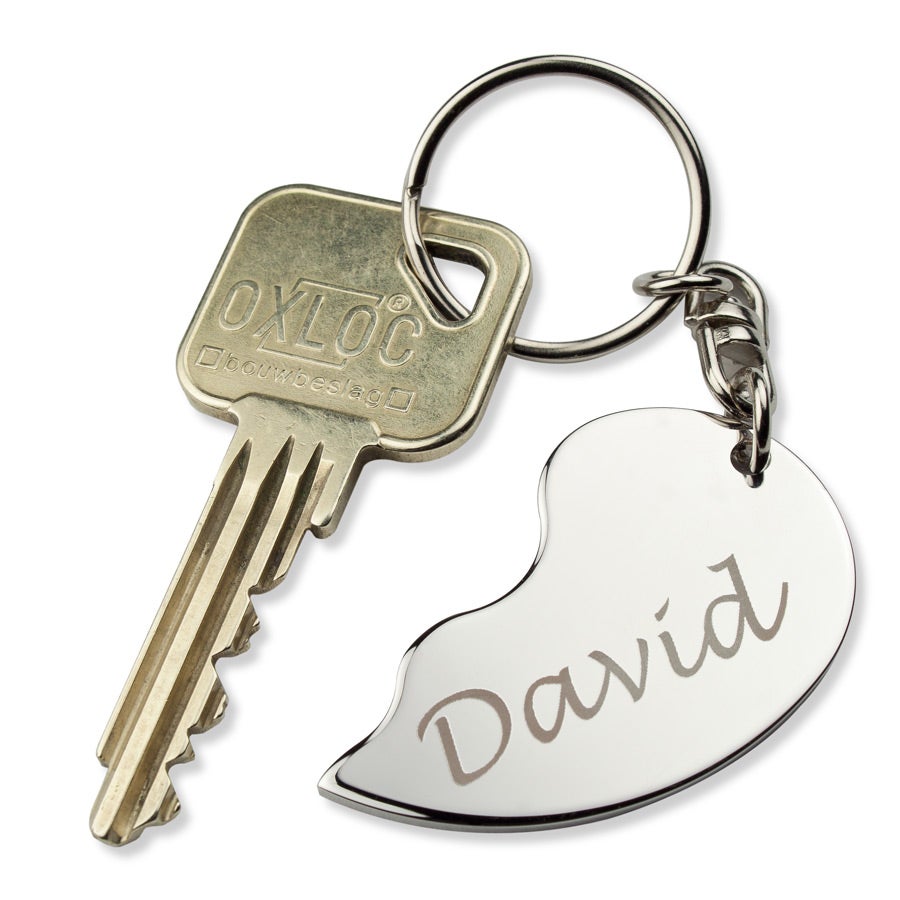 Keyring - Half Heart
