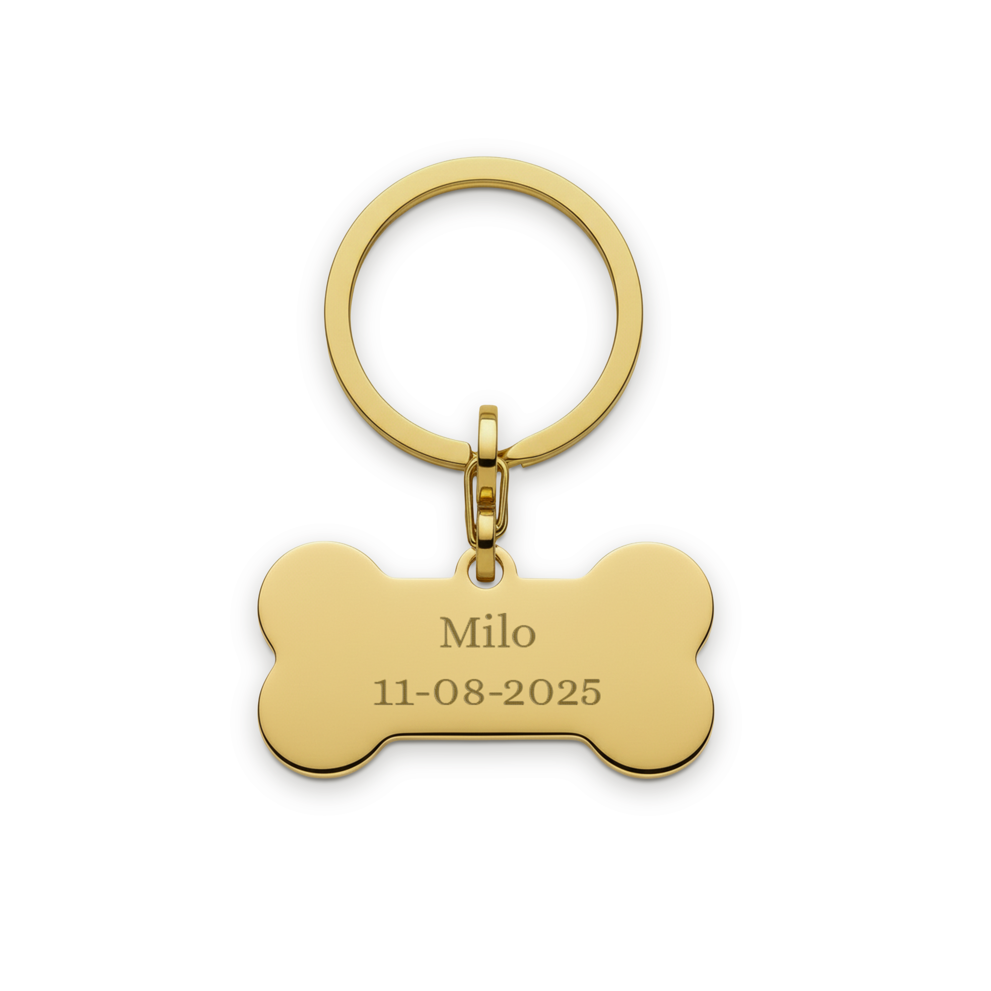 Engraved keyring