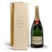 Coffret Champagne Moët & Chandon 1,5L - Couvercle gravé
