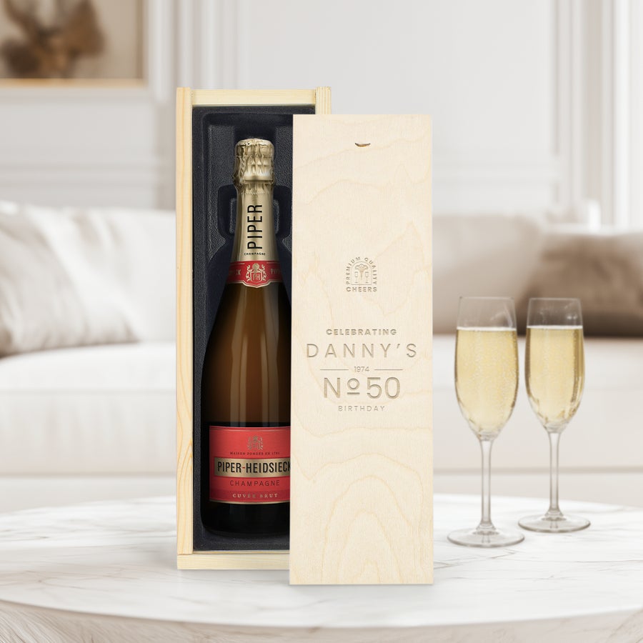 Personalizované šampanské Piper Heidsieck Brut - 750 ml Personalizované šampanské Piper Heidsieck Brut - 750 ml