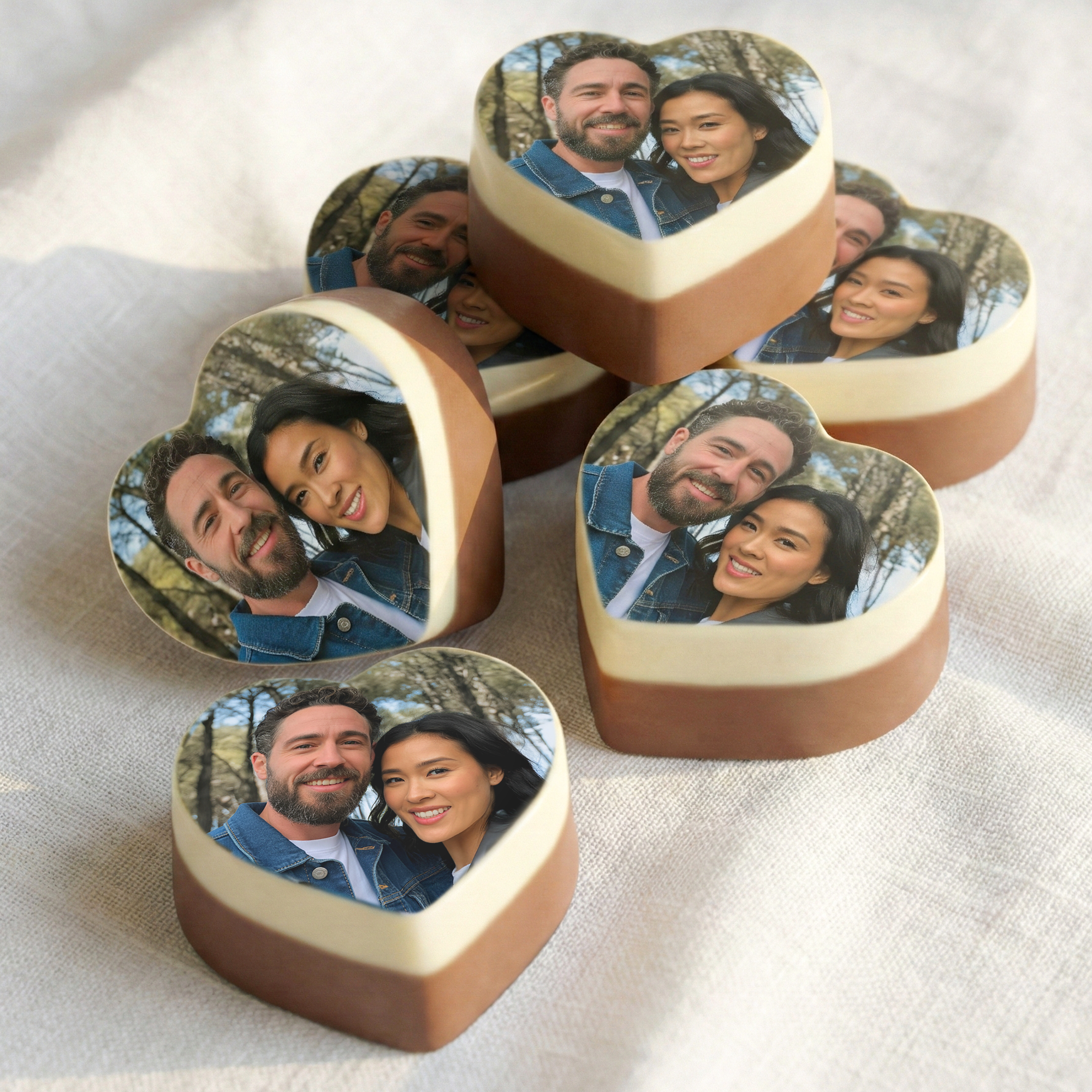 Cioccolatini personalizzati con foto - Cuore