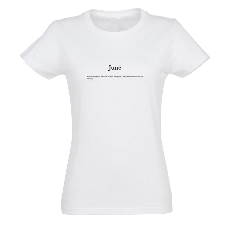 Personalised T-shirt - Women