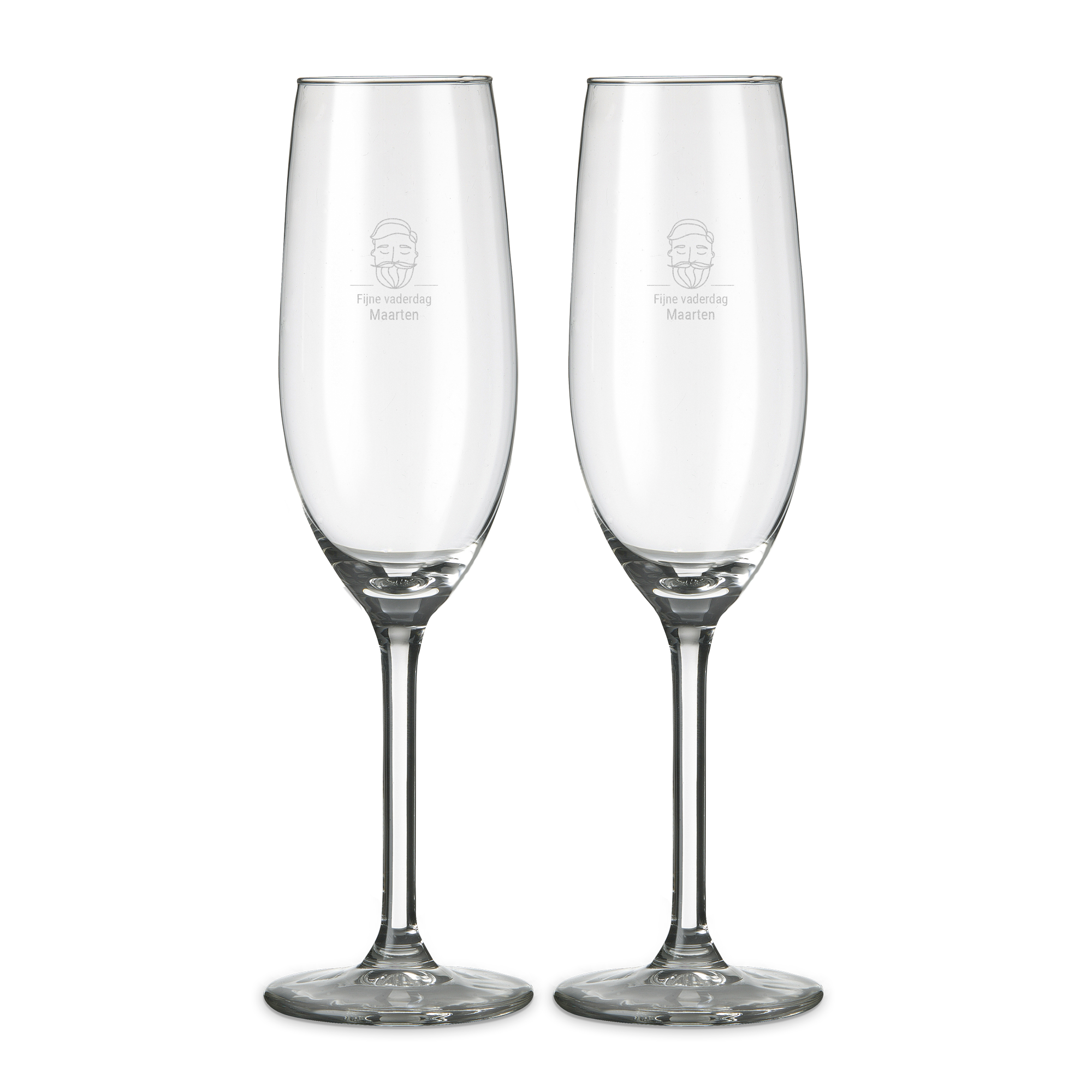 Champagneglas - 2 stuks