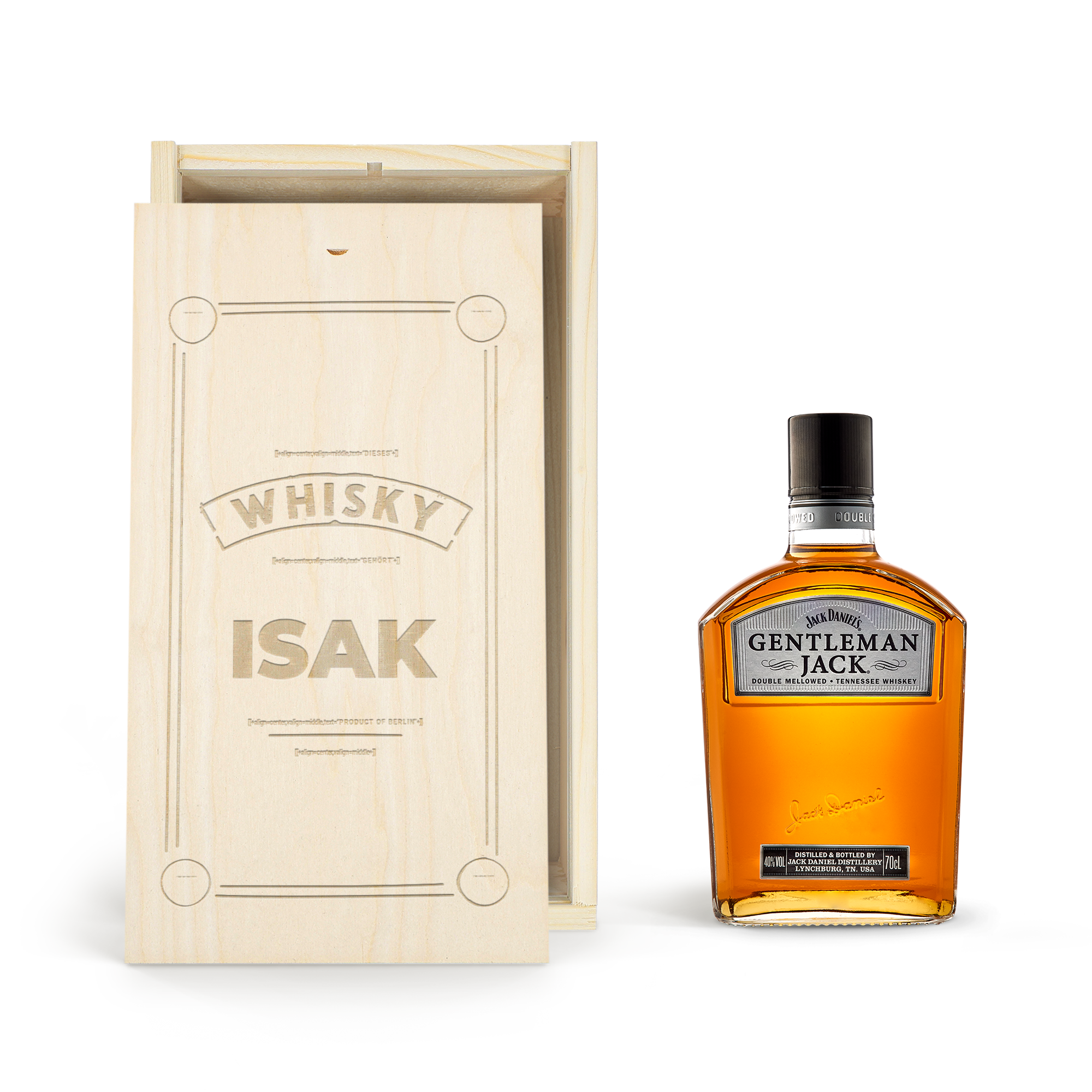 Whisky Jack Daniels Gentleman Jack Bourbon personalisieren