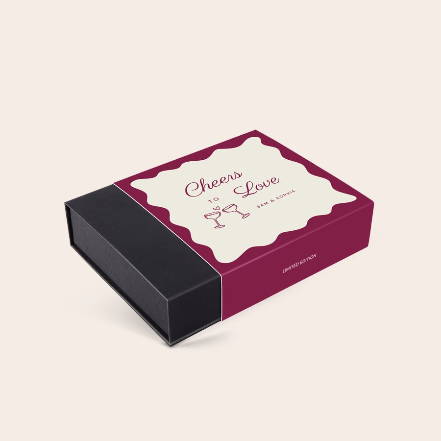 Personalised Deluxe Chocolate Gift Box - Valentine's Day Personalised Deluxe Chocolate Gift Box - Valentine's Day