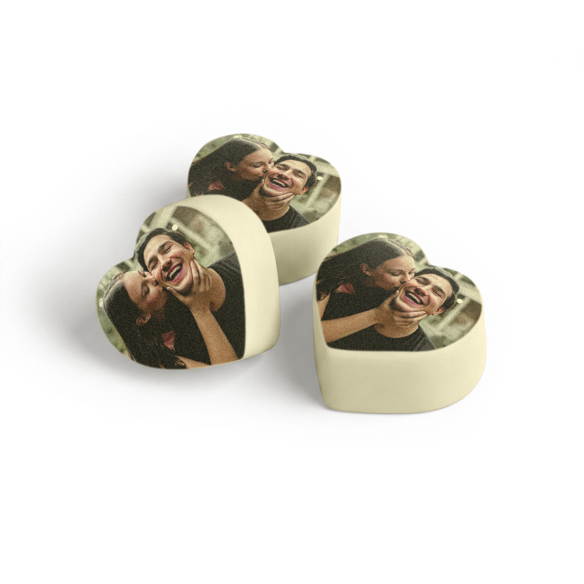 Personalised Photo Chocolates - Hearts