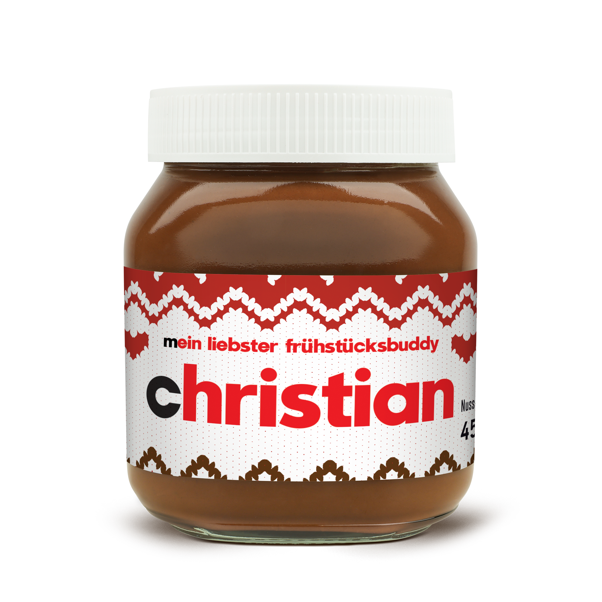 Personalisiertes nutella®-Glas