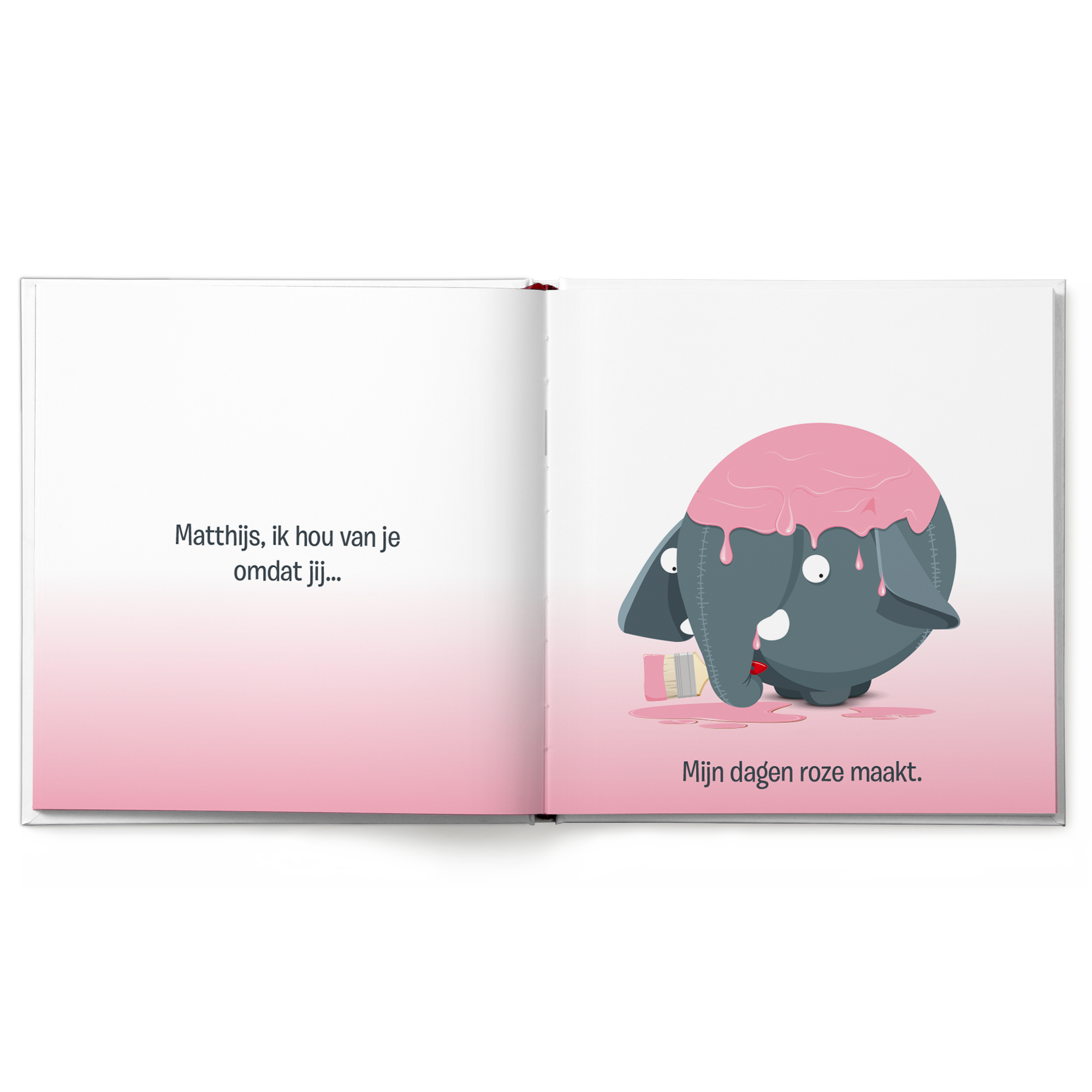 Boek "Je bent mijn Valentijn/Liefste" personaliseren