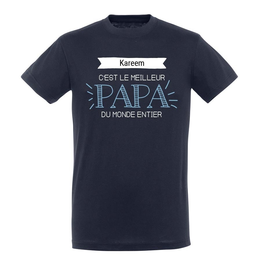 T-shirt personnalisé Fête des Pères