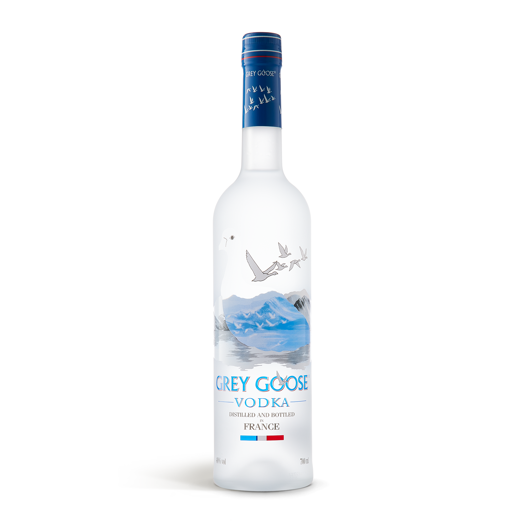 Vodka i personlig trækasse - Grey Goose
