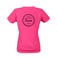 T-shirt för damer sport - Fuschia - XL