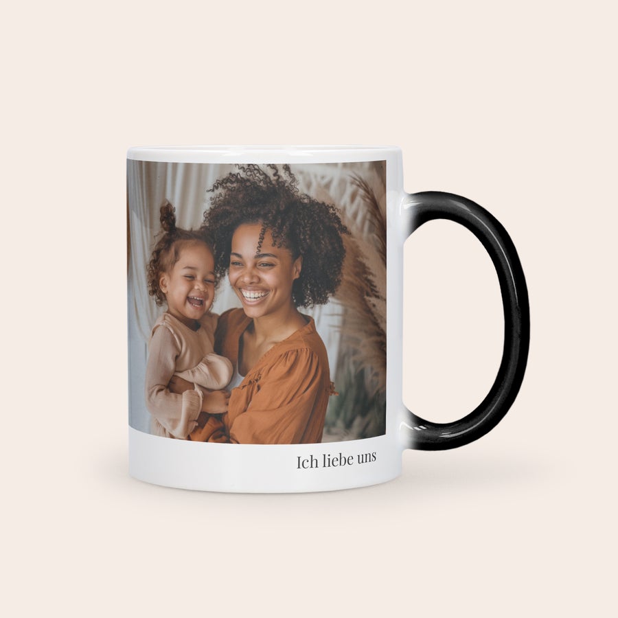 Zaubertasse mit Foto Zaubertasse mit Foto